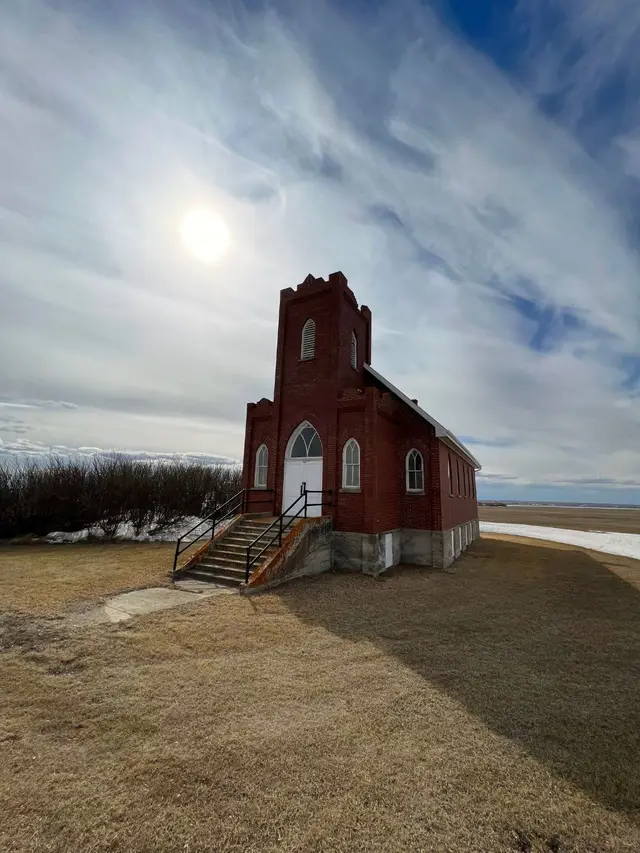 Bonnie View Church in early spring